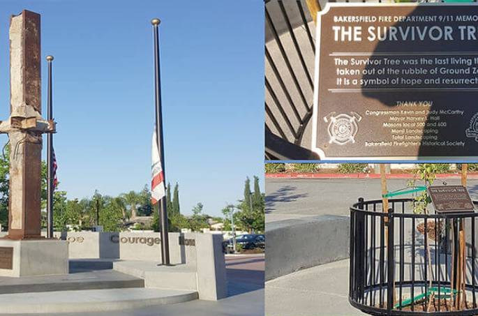 Cover Image of Constructed All Cement and Finishing of the 911 Memorial - Bakersfield, CA