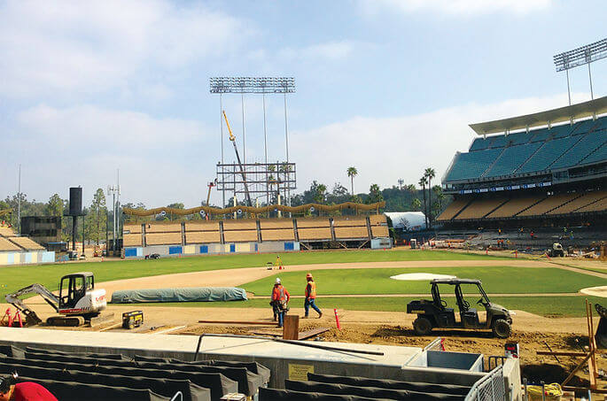 Cover Image of Dodger Stadium Dugout and Seat Expansion - Los Angeles, CA